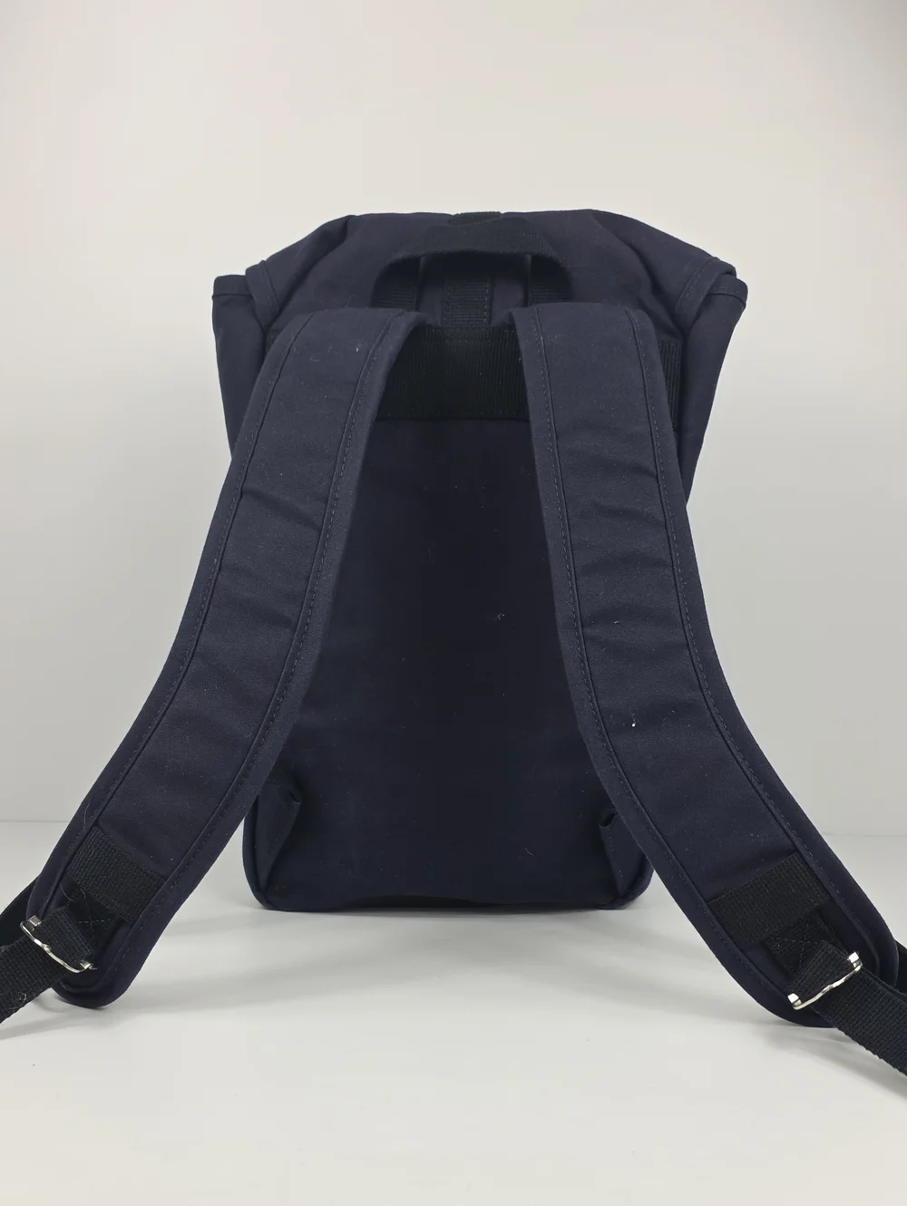 Rare Trakke Arkaig Bleu Navy Waterproof Waxed Canvas Backpack